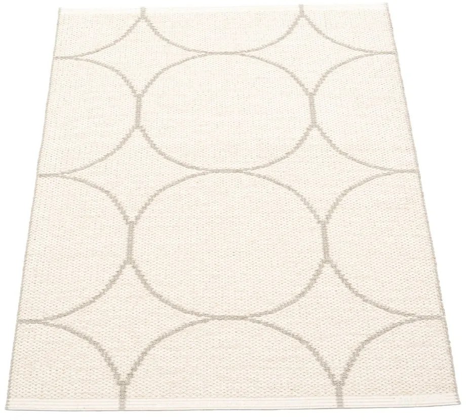 Krémový vnútorný a vonkajší koberec 70x100 cm Boo Linen – Pappelina