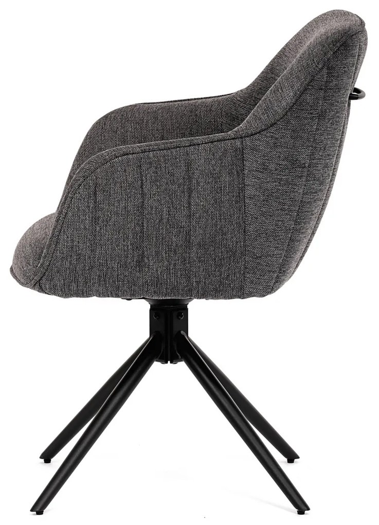 Sada jedálenských stoličiek s vratným mechanizmomHC-536 GREY2, 2 ks