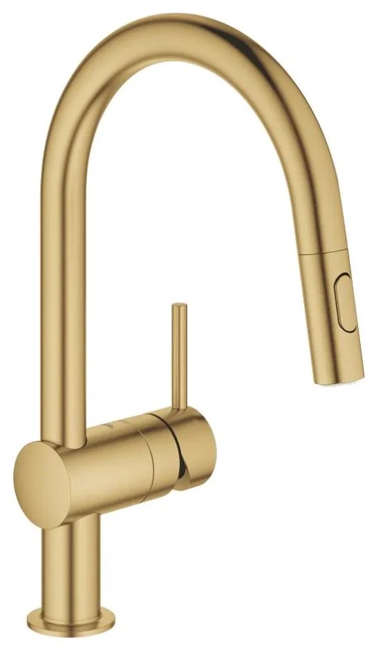 GROHE 32321GN2 - Drezová batéria EUROCUBE zlatá 32321GN2
