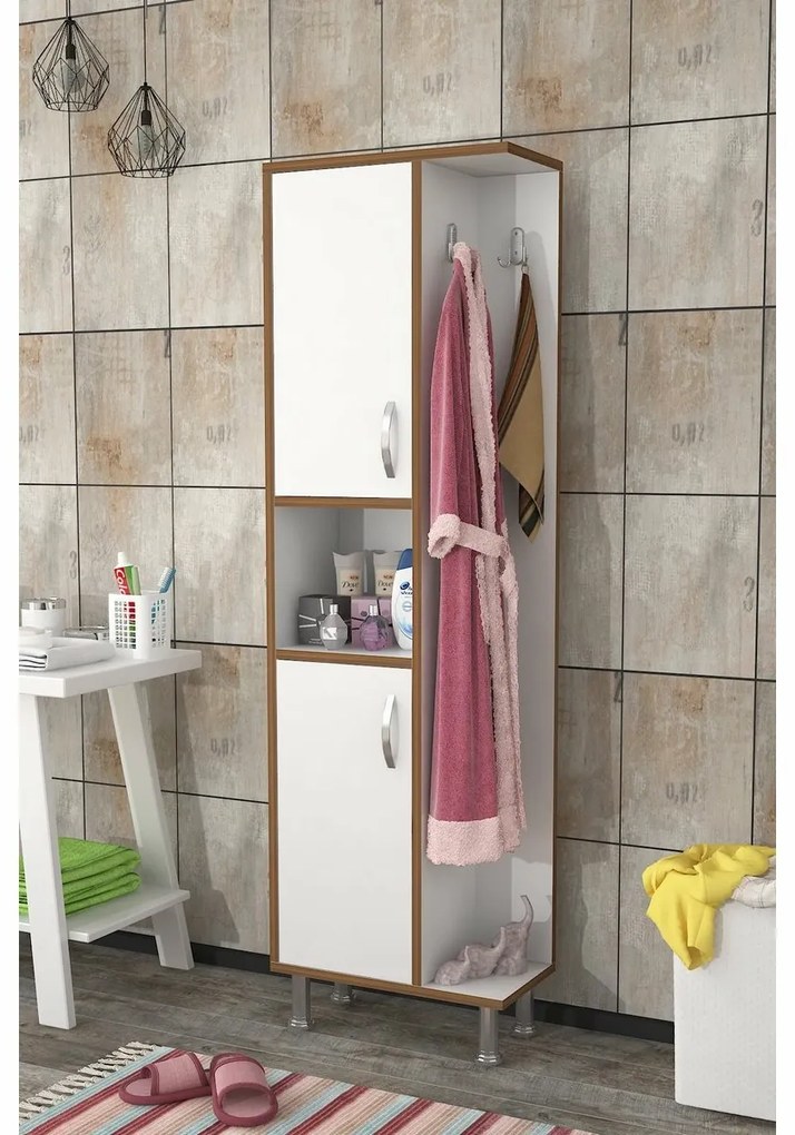 Skrinka do kúpeľne Grand White