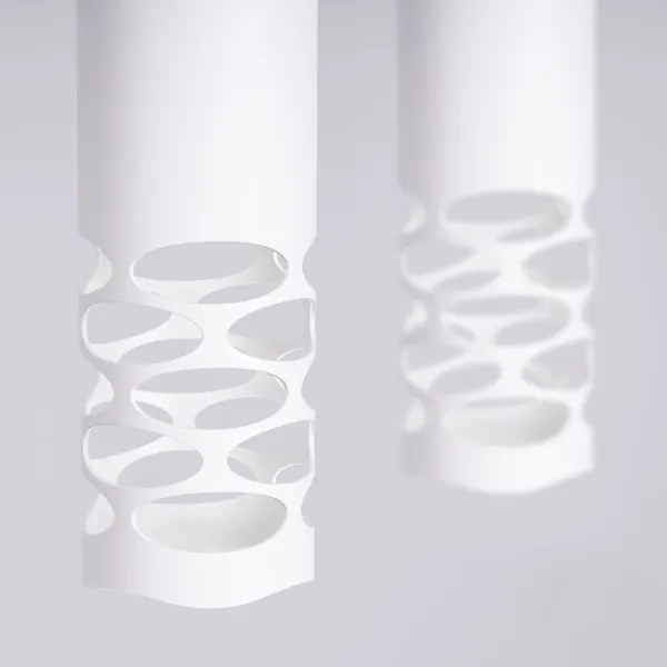 Sollux SL.1692 - Luster na lanku LIRO 2xGU10/10W/230V biela