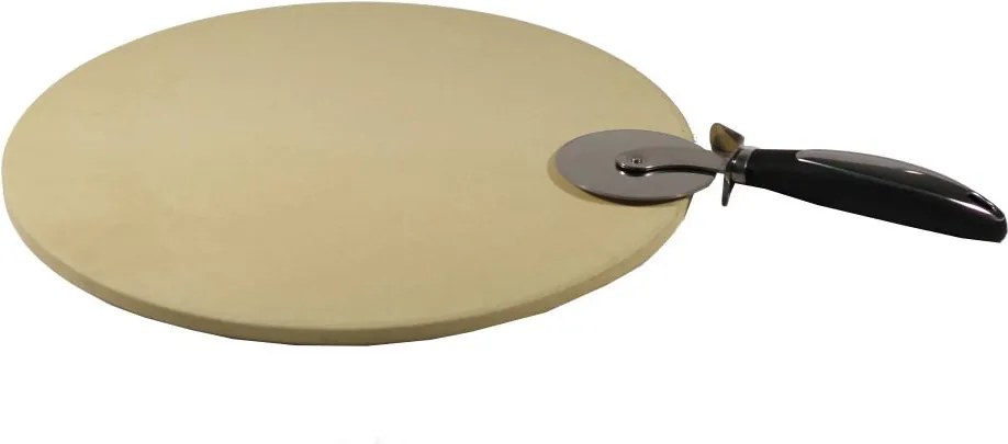 Kameň na pizzu + nôž SALVATORE