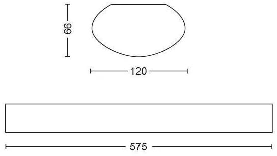 Philips 31248/31/P0 - LED Technické svietidlo AQUALINE LED/24W/230V IP65