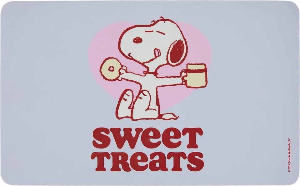 PEANUTS Raňajková doštička "Sweet Treats" - sv. modrá
