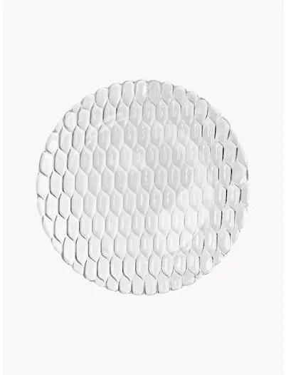 Plytké taniere so štruktúrovaným vzorom Jellies, 4 ks
