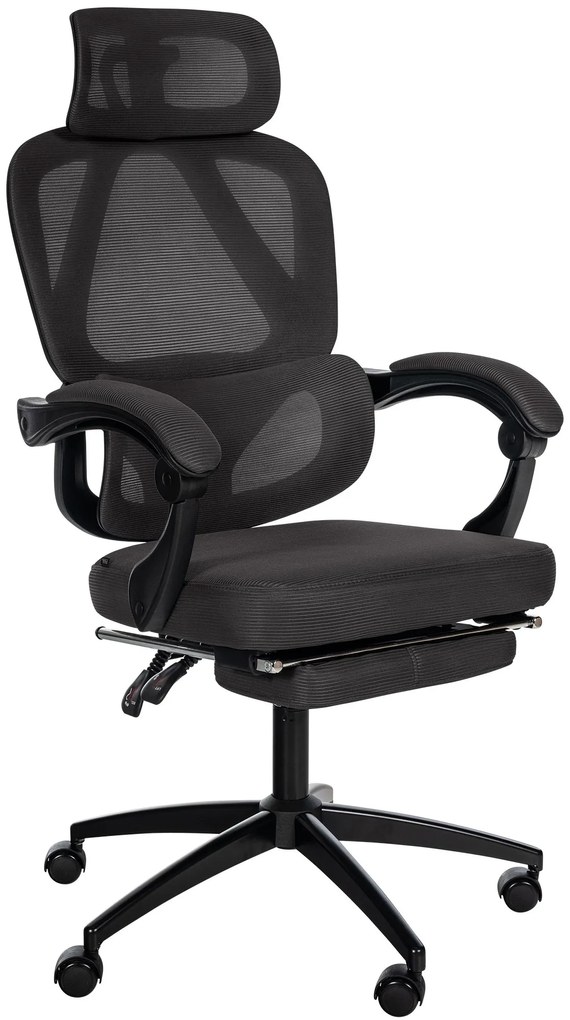 Design-Shop Kancelárska stolička Gander - Čierna