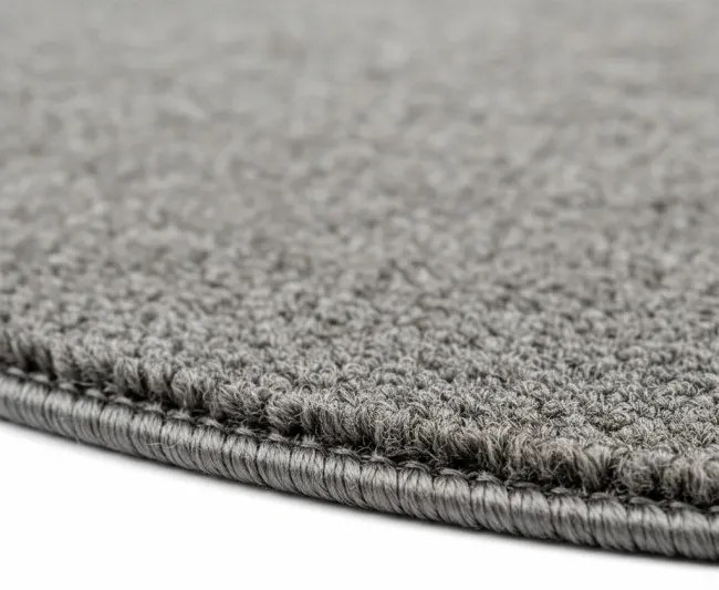 Koberec Helix sivý kruh