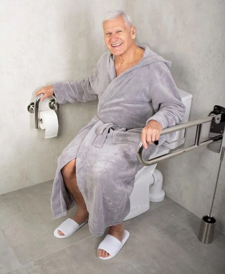 Ridder Ridder, HANDICAP madlo s držiakom toaletného papiera, chróm, A220300