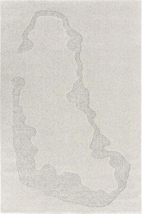 Koberec Agnella Morphic Atole svetlosivý