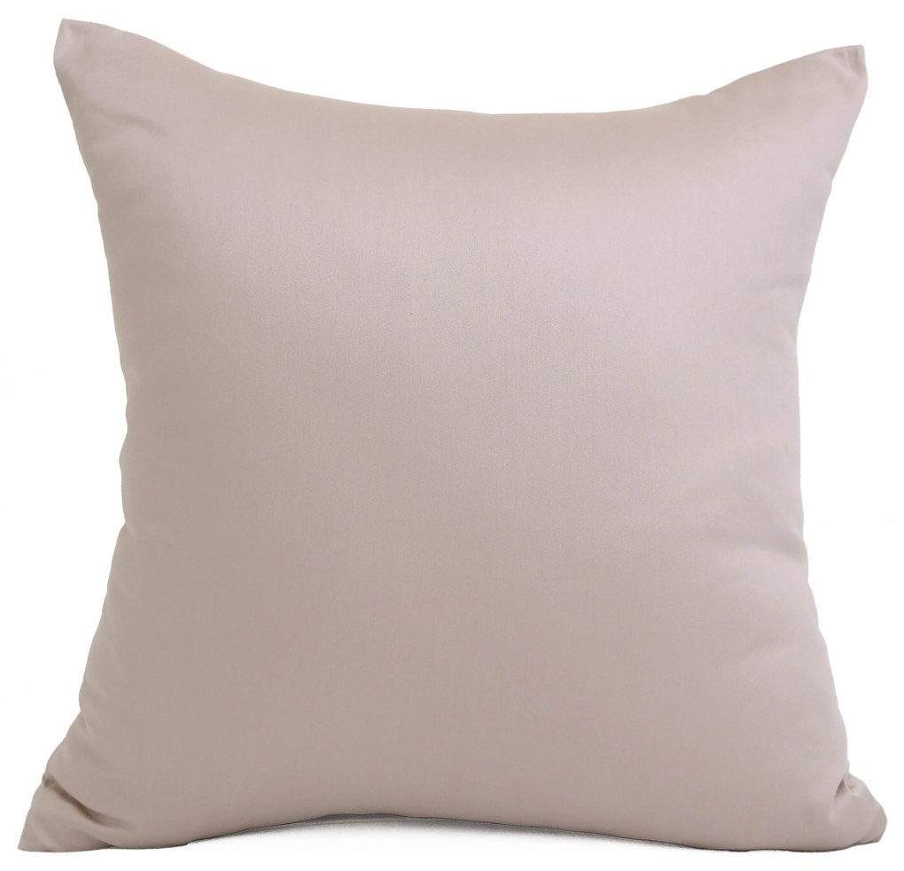 Saténová obliečka na vankúš 50 x 50 cm - Diana cappuccino