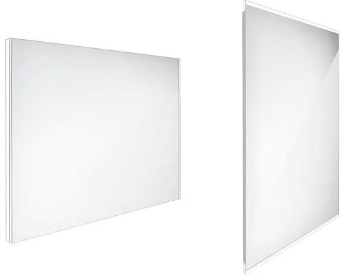 Zrkadlo do kúpeľne s LED osvetlením Nimco 90x70 cm ZP 9019