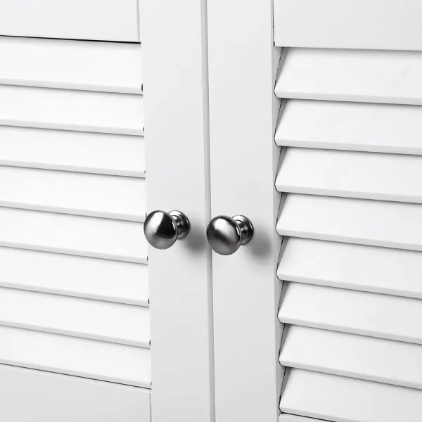 Biela kúpeľňová skrinka EIKE