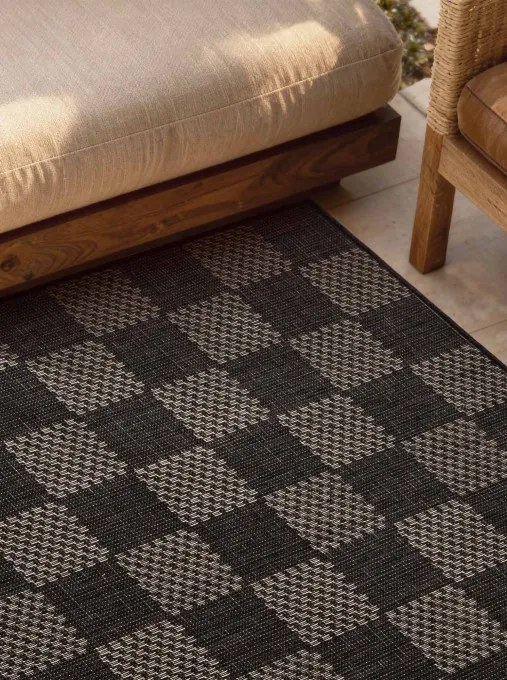 Koberec Ted Baker Haringey Dorothy čierny / biely