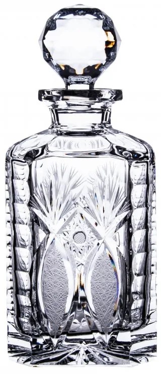 Onte Crystal Bohémia Crystal ručne brúsená karafa na whisky Exclusive 800 ml