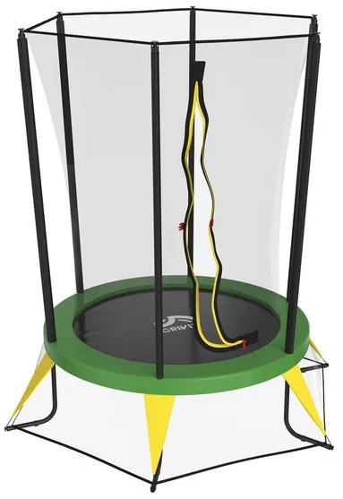 CRIVIT Detská trampolína s bezpečnostnou sieťou, Ø 140 cm (100359474)