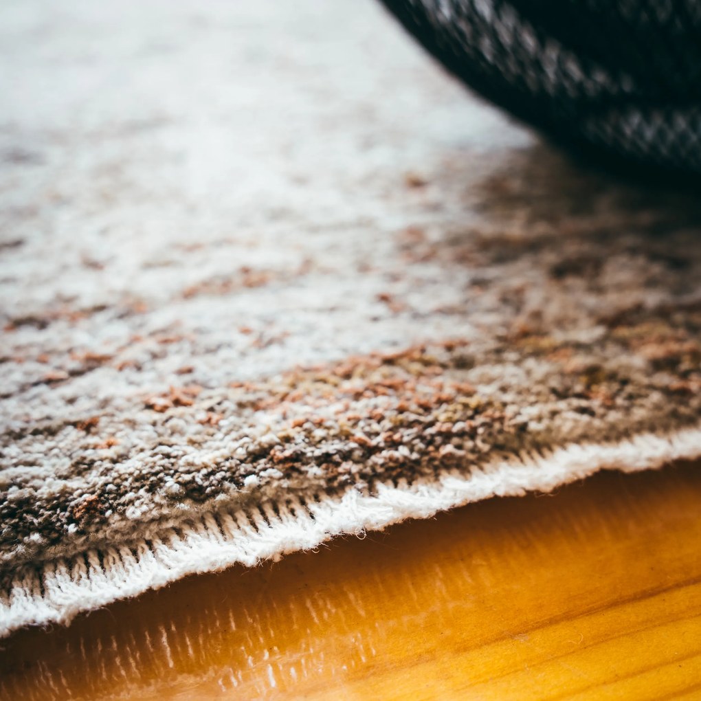 Kusový koberec My Everest 430 Terra, 80x150, oranžová, obývacia izba, Obsession