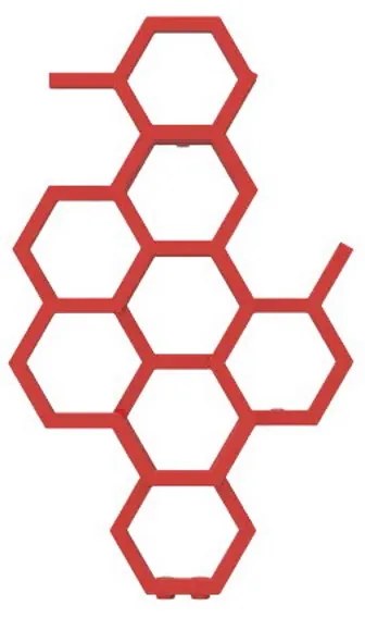 Terma Hex 821x486 vodný radiátor Soft 3028 ZX
