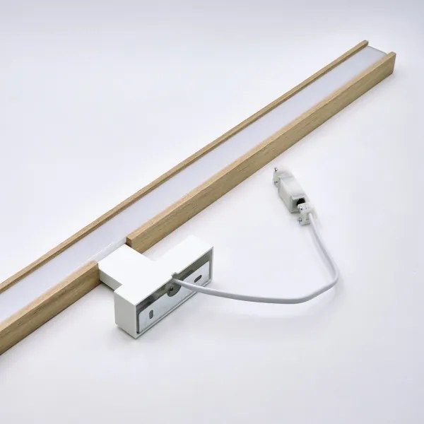 Brilagi-LED Kúpeľňové osvetlenie zrkadla WOODY MIRROR LED/15W/230V IP44 dub/biela