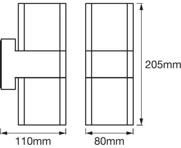 Ledvance - LED RGBW Vonkajšie svietidlo SMART+ CUBE LED/13,5W/230V IP44 Wi-Fi