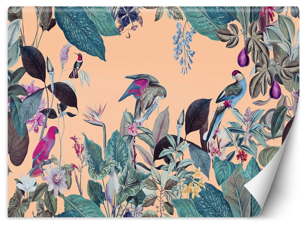 Gario Fototapeta Ružové a fialové trópy - Andrea Haase Materiál: Vliesová, Rozmery: 150 x 105 cm