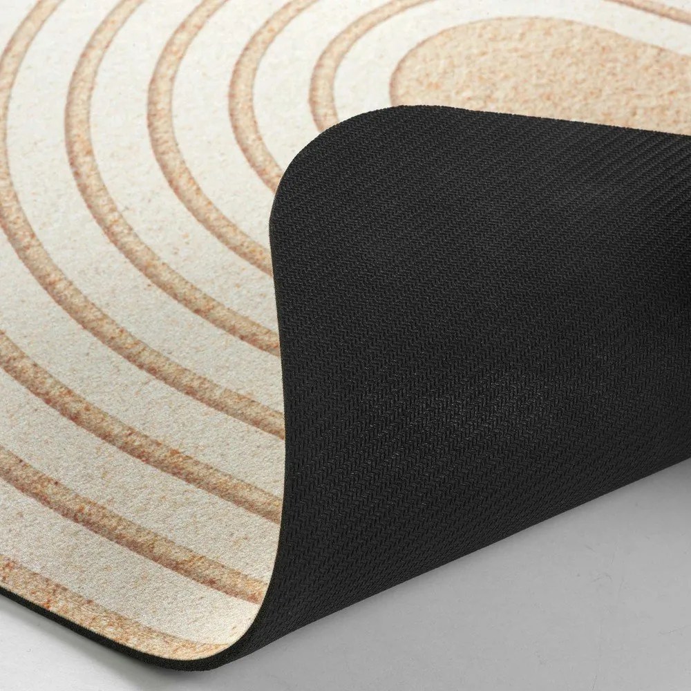 Svetlohnedá kúpeľňová predložka 50x80 cm Adriel – douceur d'intérieur