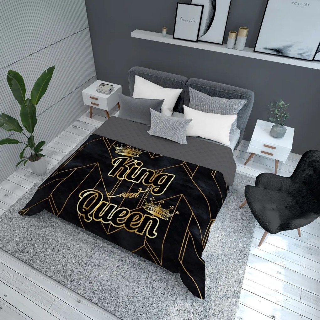 Dekorstudio Moderný prehoz na posteľ NHL-046 Rozmer prehozu (šírka x dĺžka): 170x210cm