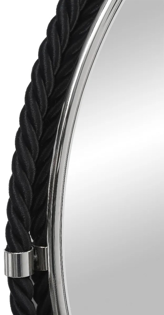 DUKA OKRÚHLE KYVADLOVÉ ZRKADLO 51 CM STRIEBORNÁ 30562