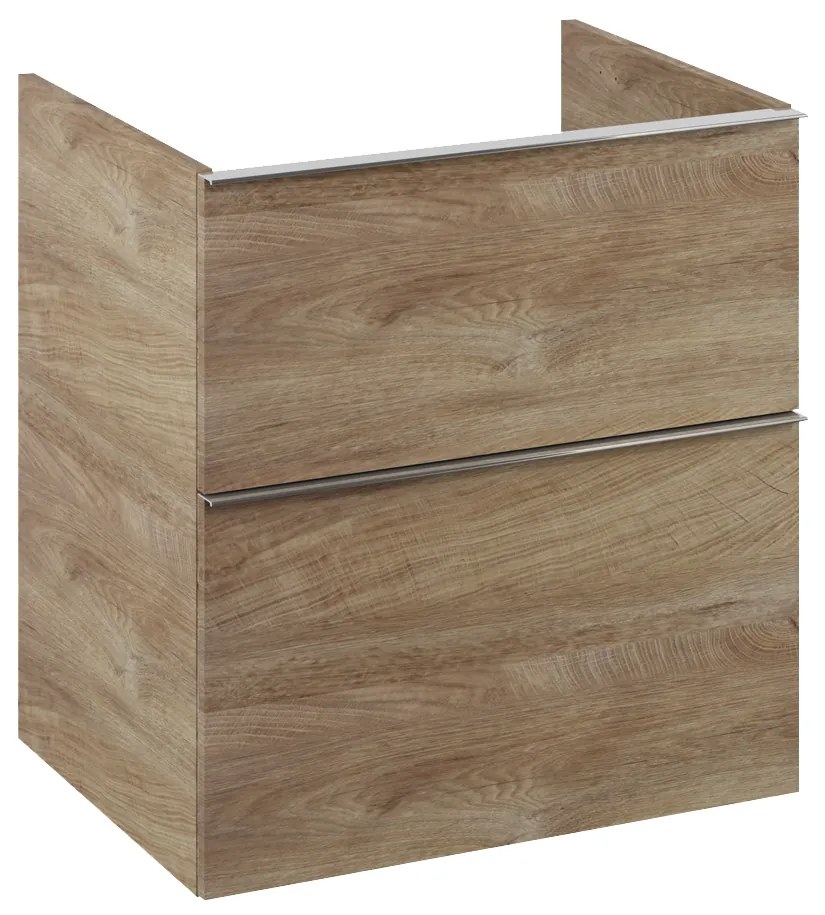 Elita Look, skrinka pre umývadlo na pultovú dosku 60x45x64 cm 2S PDW, orech Lincoln, ELT-167259