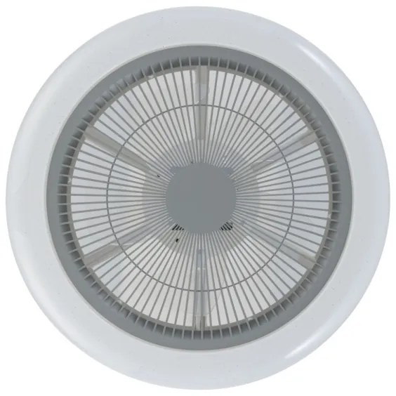 Eglo 35138 - LED Stmievateľný stropní ventilátor KOSTRENA LED/25,5W/230V šedá +DO