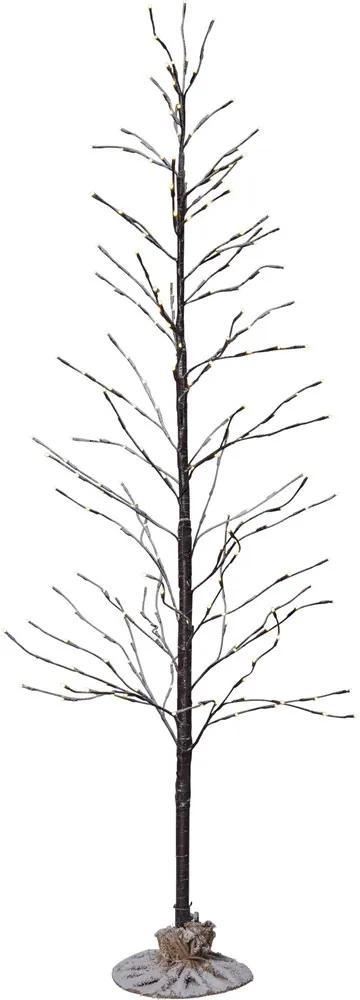 Star trading Dekoračný svietiaci strom TOBBY TREE 196xLED V. 150cm, hnedý