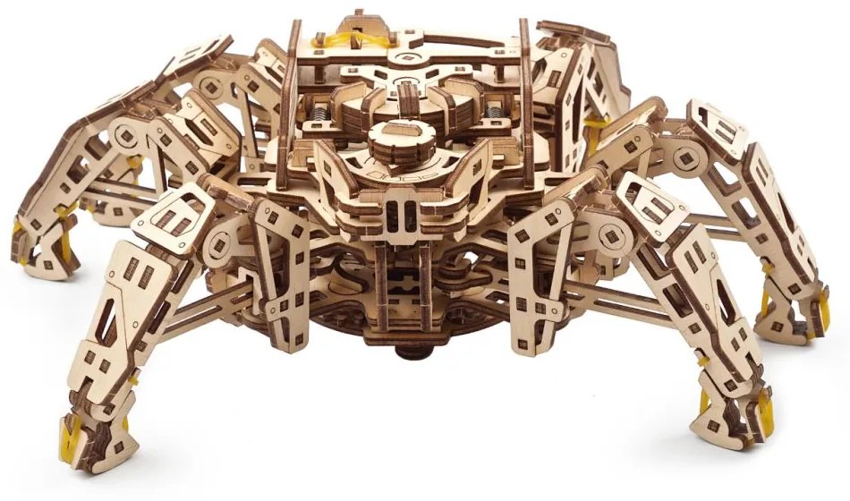 Ugears 3D mechanické puzzle Hexapod Explorer 388 ks