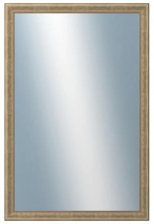 DANTIK - Zrkadlo v rámu, rozmer s rámom 80x160 cm z lišty KŘÍDLO malé zlaté patina (2774)