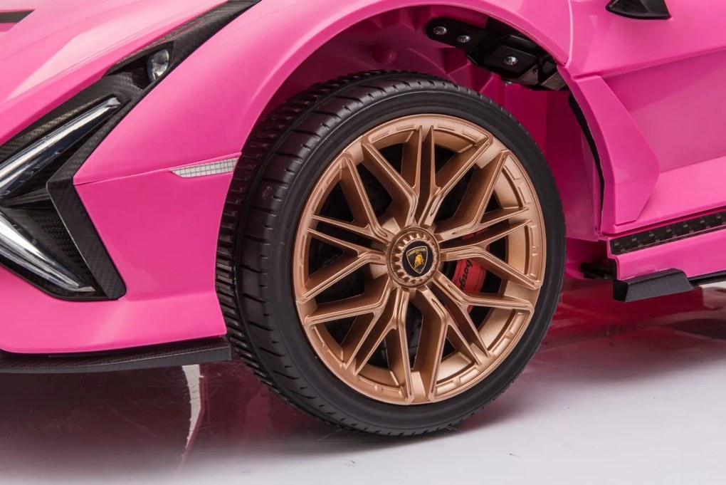 Ramiz Lamborghini SIAN Ružové vozidlo