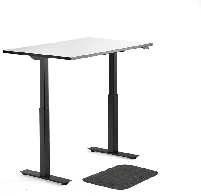 Kancelárska zostava: Stôl Nomad + podložka pre prácu v stoji
