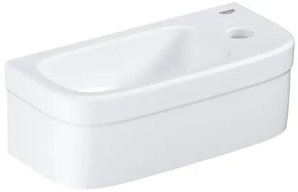 Grohe Euro Ceramic umývadielko 37x18 cm alpská biela otvor pre batériu vpravo 39327000 G39327000