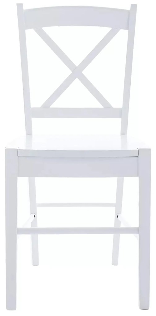 Dřevěná jídelní židle CD-56 bílá
