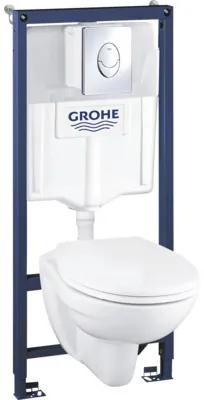 Závesné WC GROHE Solido Perfect otvorený splachovací kruh 39192000