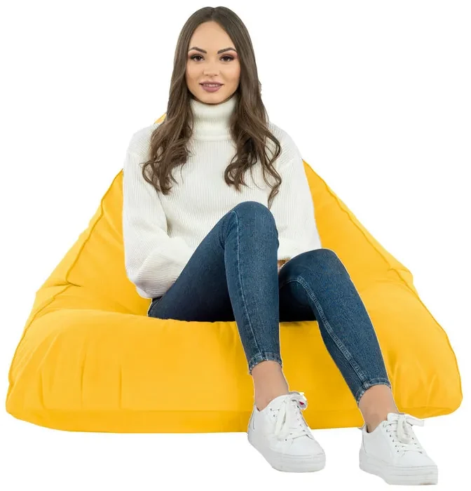 Sedací vak Bermudy Plyš Farba: Sivý