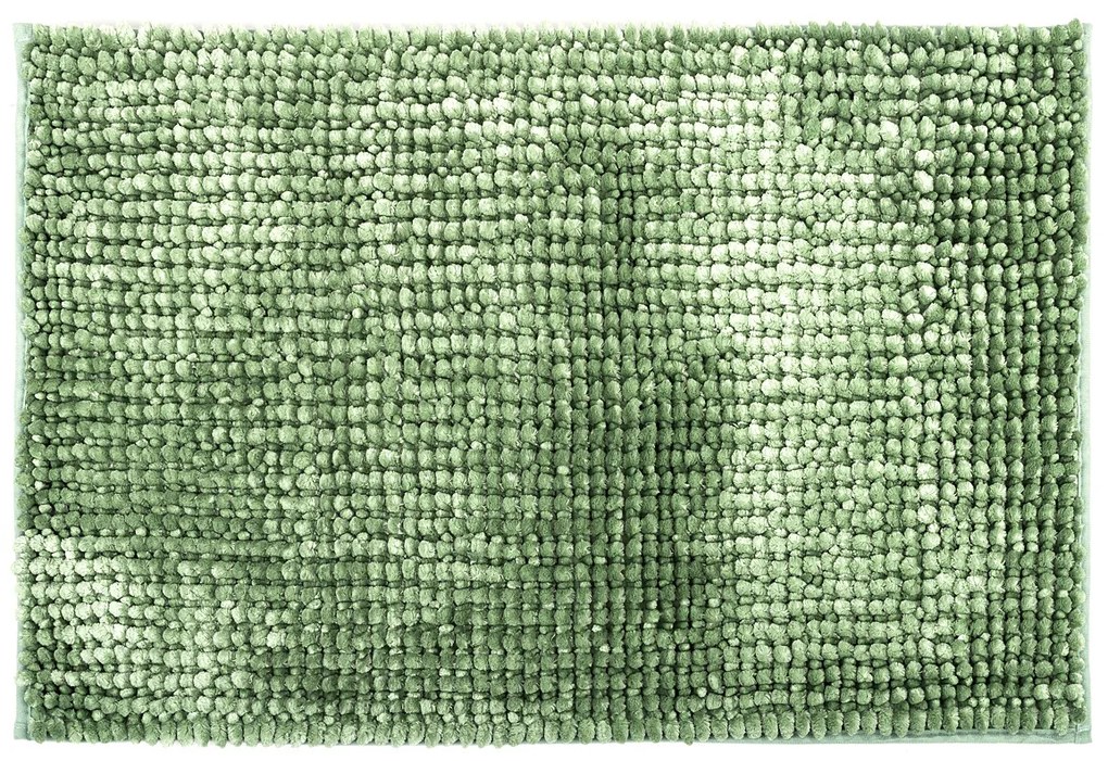 Bo-ma Kúpeľňová predložka Ella micro zelená, 50 x 80 cm