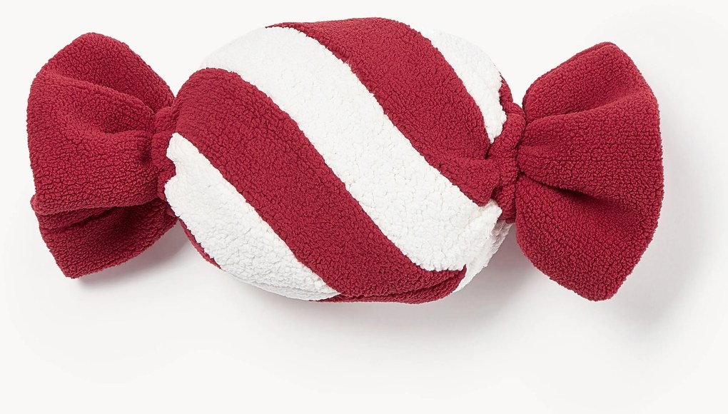 Plyšový vankúš v tvare cukríka Sweety