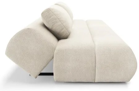 Rozkladacia trojmiestná pohovka FANO krémová