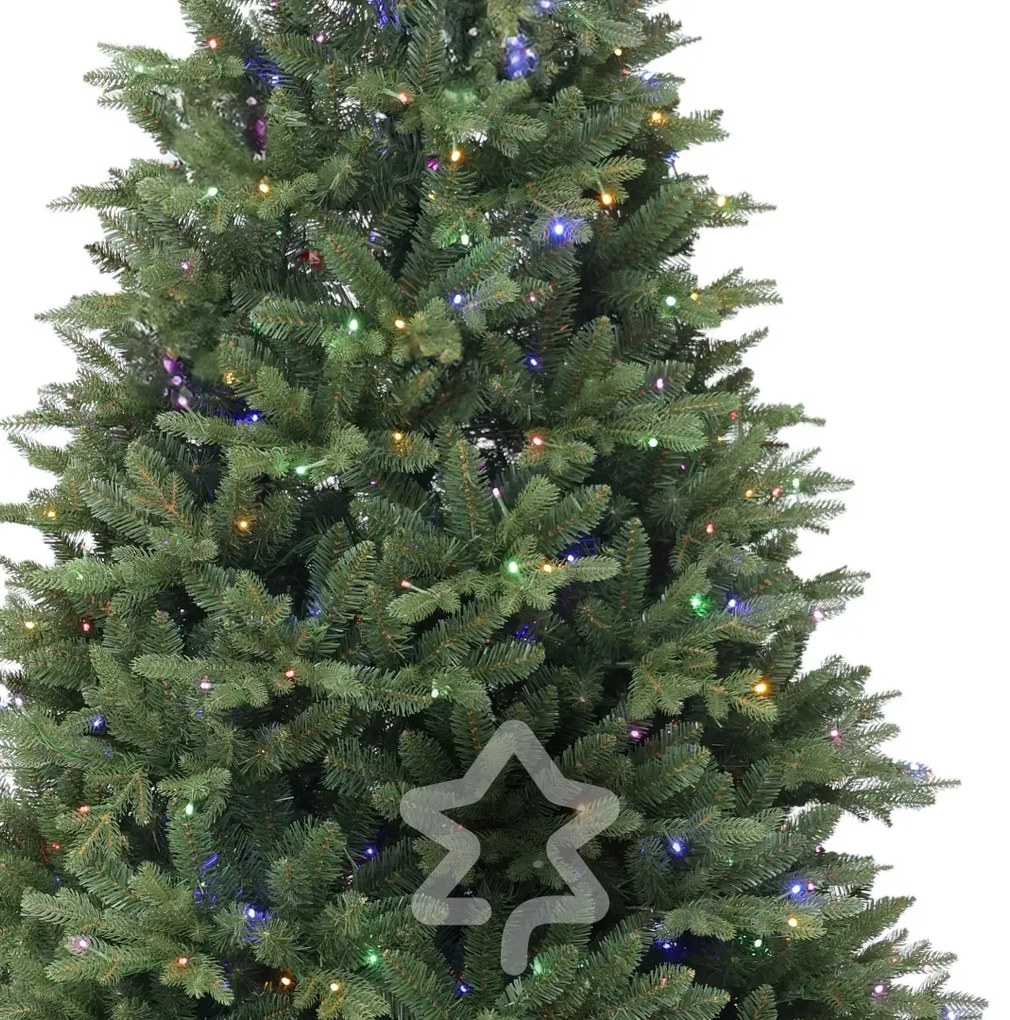 Smrek Prírodný 550 LED 210 cm