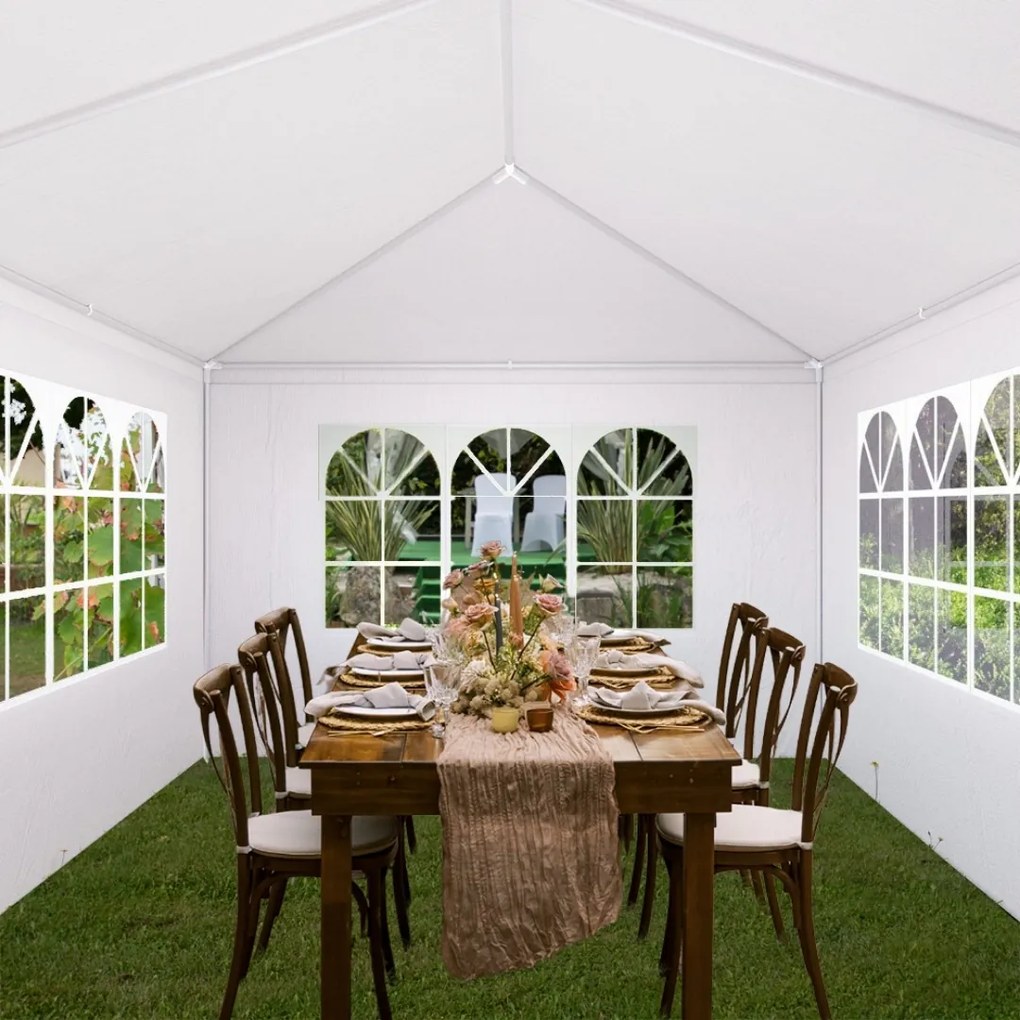 Párty stan NEAPOL, 3x6m, biela Jurhan