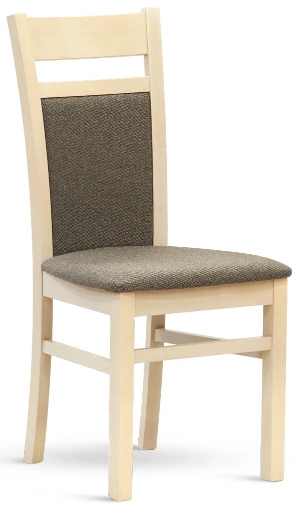 Stima jedálenská stolička VITO Vyberte odtieň dreva / látky ->: Čerešňa / BOSS Camel v.6