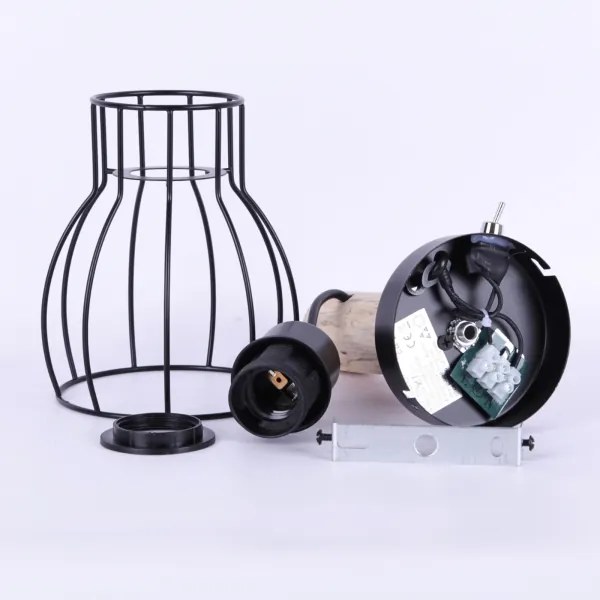 Globo 15326NW - Nástenné svietidlo MINA 1xE27/40W/230V