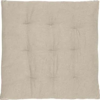 Podsedák na stoličky Bravo 40x40 cm, prírodný%