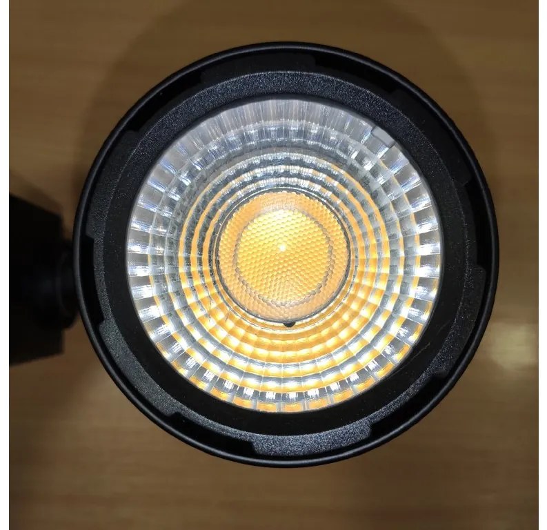 LED Solution Čierny lištový LED reflektor 45W 3F - POSLEDNÝ KUS VYP164