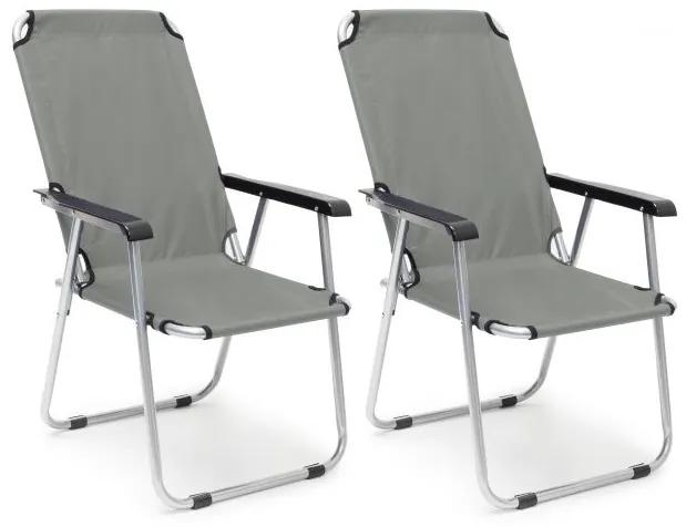 Sada 2 kempingových stoličiek s podrúčkami, RD32633