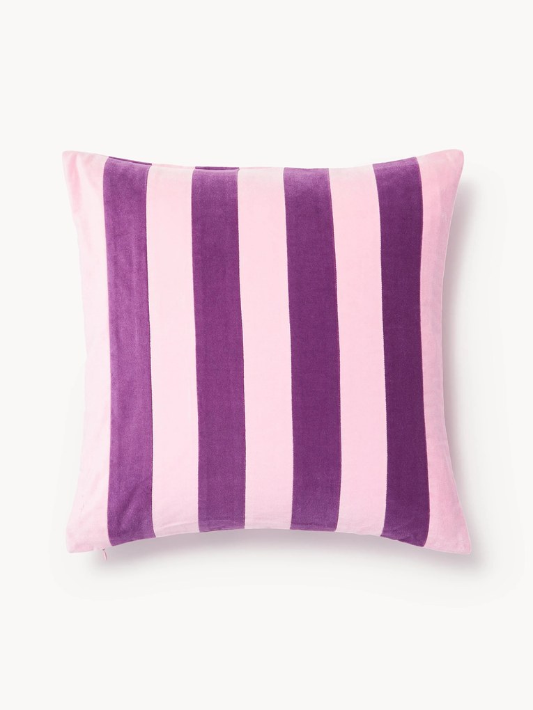 Zamatový patchwork poťah na vankúš Remus