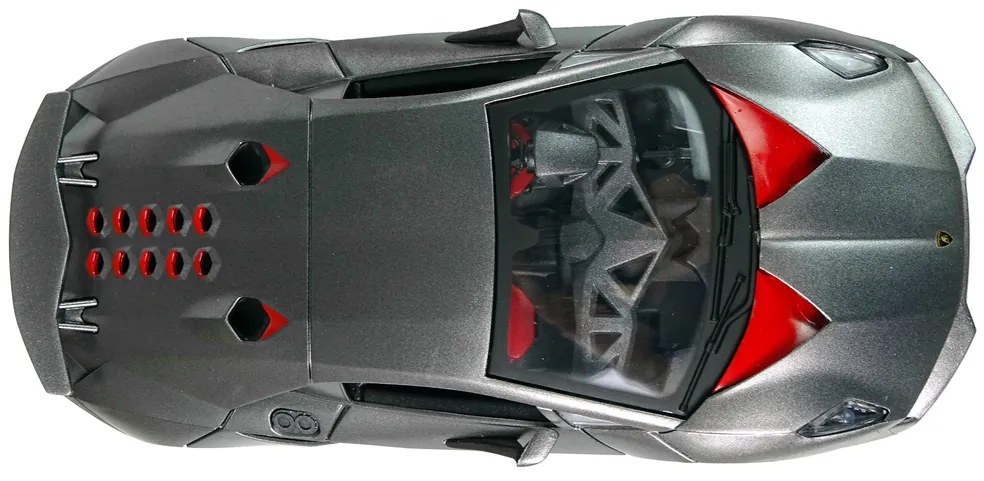 LEAN TOYS RC auto Lamborghini Sesto Elemento 1:24 - sivé